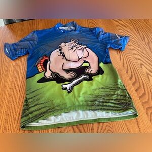 Men’s Sugoi Large English Bulldog Cycling Jersey
